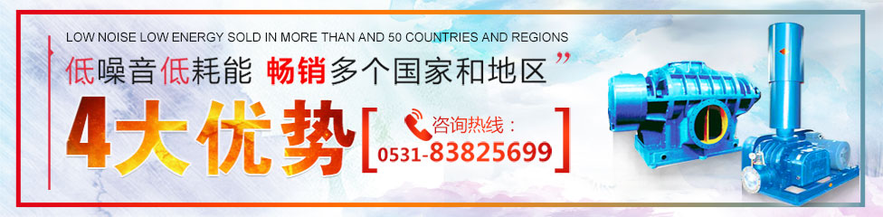 羅茨風(fēng)機(jī)、三葉羅茨鼓風(fēng)機(jī)、回轉(zhuǎn)式鼓風(fēng)機(jī)，低噪音低能耗，暢銷(xiāo)多個(gè)國(guó)家和地區(qū)